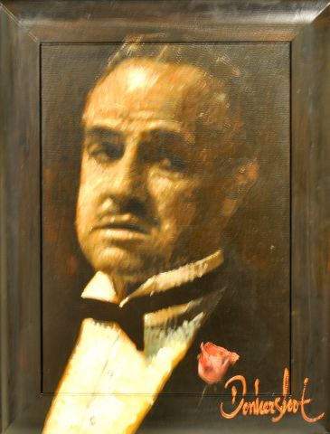 Peter Donkersloot + Godfather, portret